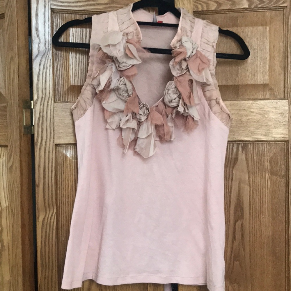 Light pink top